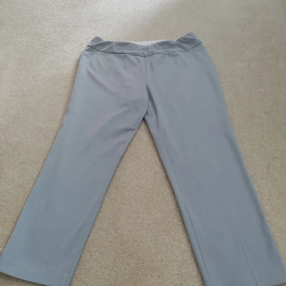 Talbot's gray dress ankle pants - Picture 2 of 3